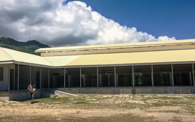 The new shelter located at Providence was built with the help of local businesses.